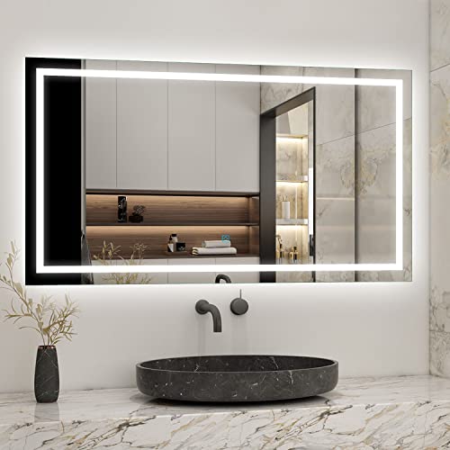 Miroir de Salle de Bain Lumineux 120 x 70cm Miroir de Salle de Bain Lumineux 120 x 70cm