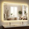 Miroir LED Salle de Bain avec Éclairage Miroir LED Salle de Bain avec Éclairage