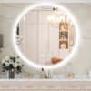Miroir LED Salle de Bain Rond 70cm Miroir LED Salle de Bain Rond 70cm