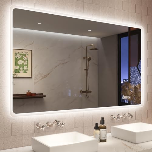 Miroir LED STARLEAD avec Bluetooth 120x70 Miroir LED STARLEAD avec Bluetooth 120x70