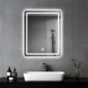 Miroir Salle de Bain Éclairé 60 x 45 cm