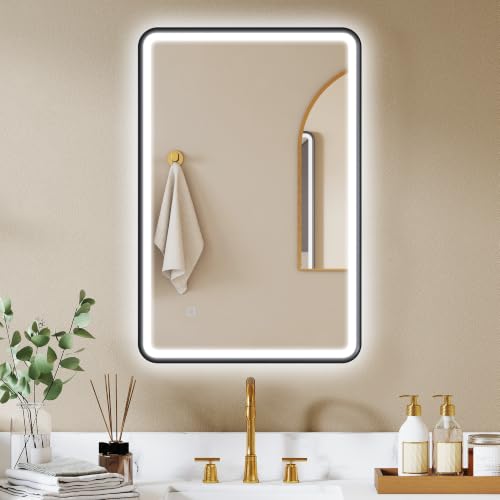Miroir Salle de Bain Éclairé Anti-Buée