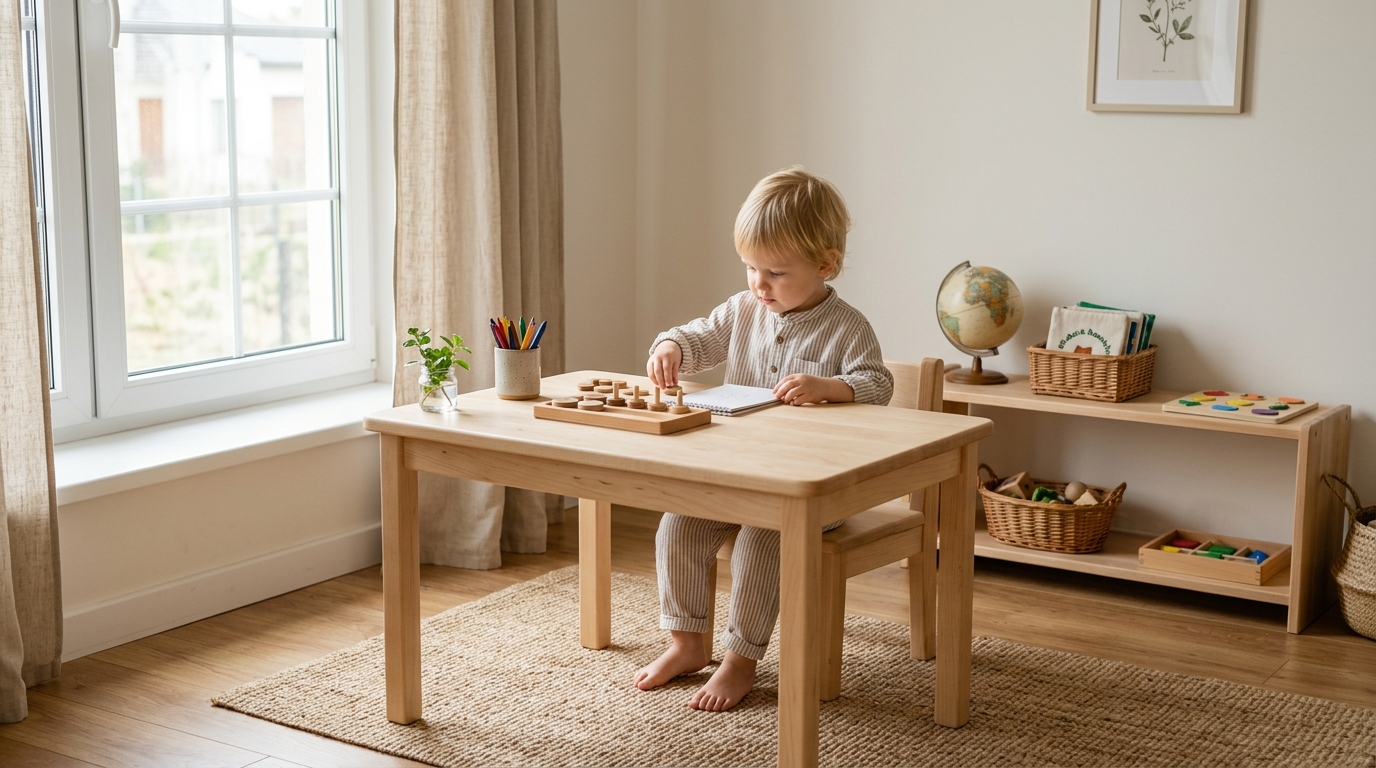 Le coin lecture et jeu avec du mobilier Montessori coin lecture et jeu avec du mobilier Montessori