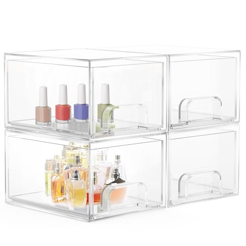 Organisateur Tiroir Salle de Bain Empilable