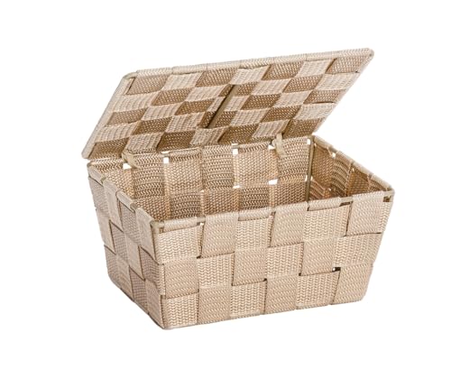Panier de salle de bains Adria beige Panier de salle de bains Adria beige