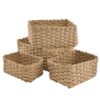 Panier Osier Écologique Lot de 4
