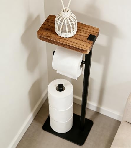 Porte Papier Toilette Design avec Étagère
