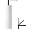 Porte papier toilette en acier inoxydable Porte papier toilette en acier inoxydable