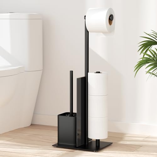 Porte Papier Toilette et Brosse WC