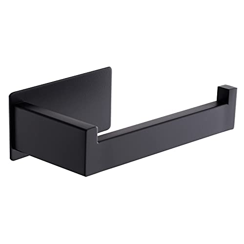 Porte Papier Toilette Mural Autocollant Noir