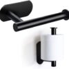 Porte Papier Toilette Mural Premium Noir Porte Papier Toilette Mural Premium Noir