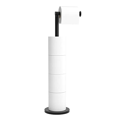 Porte Papier Toilette Noir Mat Indépendant Porte Papier Toilette Noir Mat Indépendant