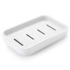 Porte-savon avec évacuation pour salle de bain Porte-savon avec évacuation pour salle de bain