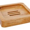 Porte-savon décoratif en bambou naturel