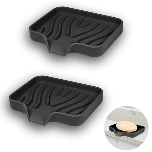 Porte Savon en Silicone Antidérapant Porte Savon en Silicone Antidérapant