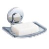 Porte Savon Ventouse Réutilisable en Chrome
