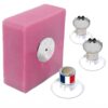 Porte-Savons Magnétiques à Ventouse - Lot de 3 Porte-Savons Magnétiques à Ventouse - Lot de 3