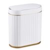 Poubelle automatique pour salle de bain en plastique Poubelle automatique pour salle de bain en plastique
