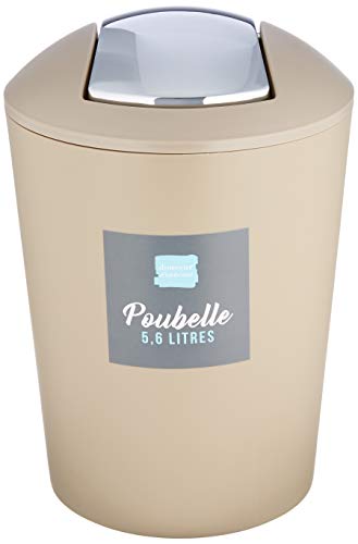 Poubelle Flic Flac Vitamine Taupe 5.6 L Poubelle Flic Flac Vitamine Taupe 5.6 L