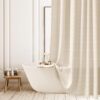 Rideau de Douche Bohème avec Pompons Rideau de Douche Bohème avec Pompons