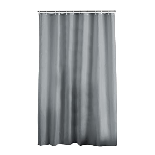Rideau de Douche Essencia Anthracite 180x200 cm Rideau de Douche Essencia Anthracite 180x200 cm