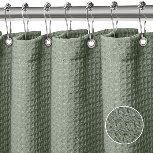 Rideau de Douche Imperméable Vert Rideau de Douche Imperméable Vert