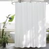 Rideau de douche textile imperméable 180x160 cm