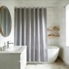 Rideau de Douche YISURE Gris Clair 200x220 cm Rideau de Douche YISURE Gris Clair 200x220 cm
