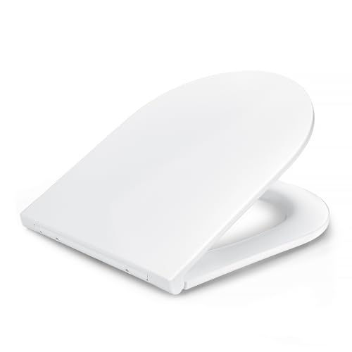 Siège WC en Forme de D Amazon Basics Siège WC en Forme de D Amazon Basics