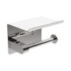 Support Papier Toilette Mural en Acier Inoxydable