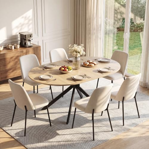 Table Ronde Extensible pour 4 à 6 Personnes Table Ronde Extensible pour 4 à 6 Personnes