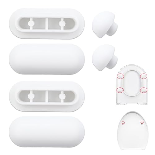 Tampons de Siège de Toilette - 6 Pièces Tampons de Siège de Toilette - 6 Pièces