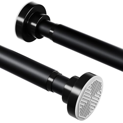Tringle à rideau de douche extensible en inox Tringle à rideau de douche extensible en inox