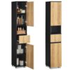 VASAGLE Armoire de Salle de Bain Élégante VASAGLE Armoire de Salle de Bain Élégante