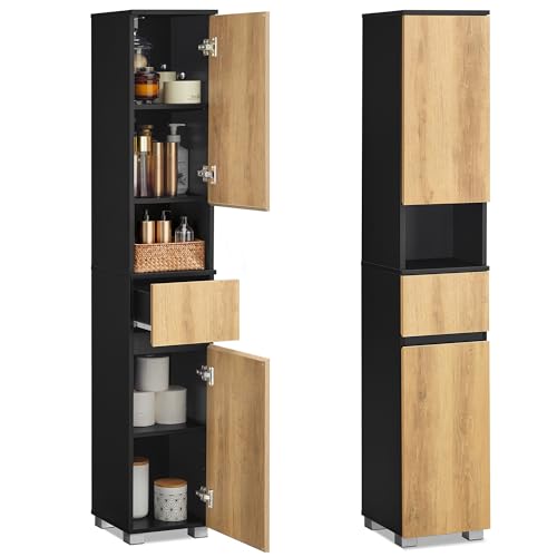 VASAGLE Armoire de Salle de Bain Élégante VASAGLE Armoire de Salle de Bain Élégante