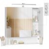 VASAGLE Meuble de Salle de Bain LED VASAGLE Meuble de Salle de Bain LED