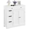 Yaheetech Meuble de Rangement Salle de Bain Yaheetech Meuble de Rangement Salle de Bain
