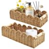 Yiomxhi Panier de Rangement en Osier