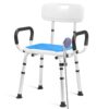 Chaise de Douche Ajustable avec Accoudoirs Chaise de Douche Ajustable avec Accoudoirs