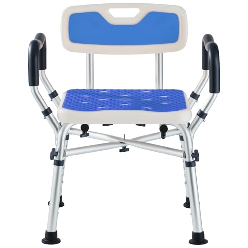 Chaise de Douche Réglable avec Accoudoirs Chaise de Douche Réglable avec Accoudoirs