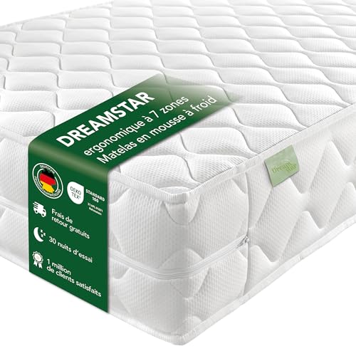 Matelas Ergonomique Dreamstar Ergo Flex XXL