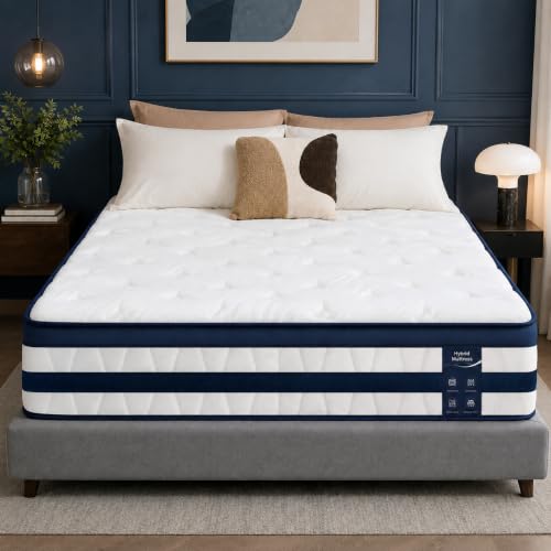 Matelas Hybride 140x200 avec Mémoire de Forme