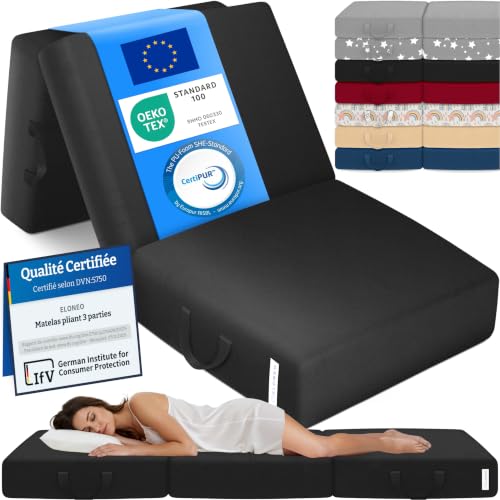 Matelas Pliant ELONEO 15 cm pour Adulte