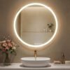 Miroir Rond Éclairé avec Anti-Buée Miroir Rond Éclairé avec Anti-Buée