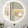 Miroir Rond LED Éclairage 80 cm Miroir Rond LED Éclairage 80 cm