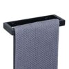 Porte Serviette Mural Noir Mat 20CM Porte Serviette Mural Noir Mat 20CM