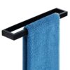 Porte Serviette Noir Mat 30CM Porte Serviette Noir Mat 30CM