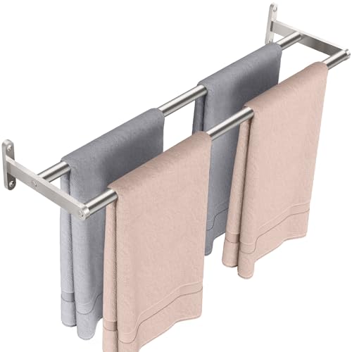Porte-Serviettes Double YUMORE 60CM en Inox Porte-Serviettes Double YUMORE 60CM en Inox