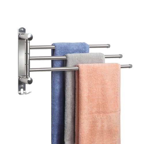Porte-Serviettes Mural Rotatif en Acier Inox Porte-Serviettes Mural Rotatif en Acier Inox