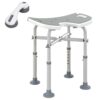 Tabouret de Douche Ajustable en Aluminium Tabouret de Douche Ajustable en Aluminium
